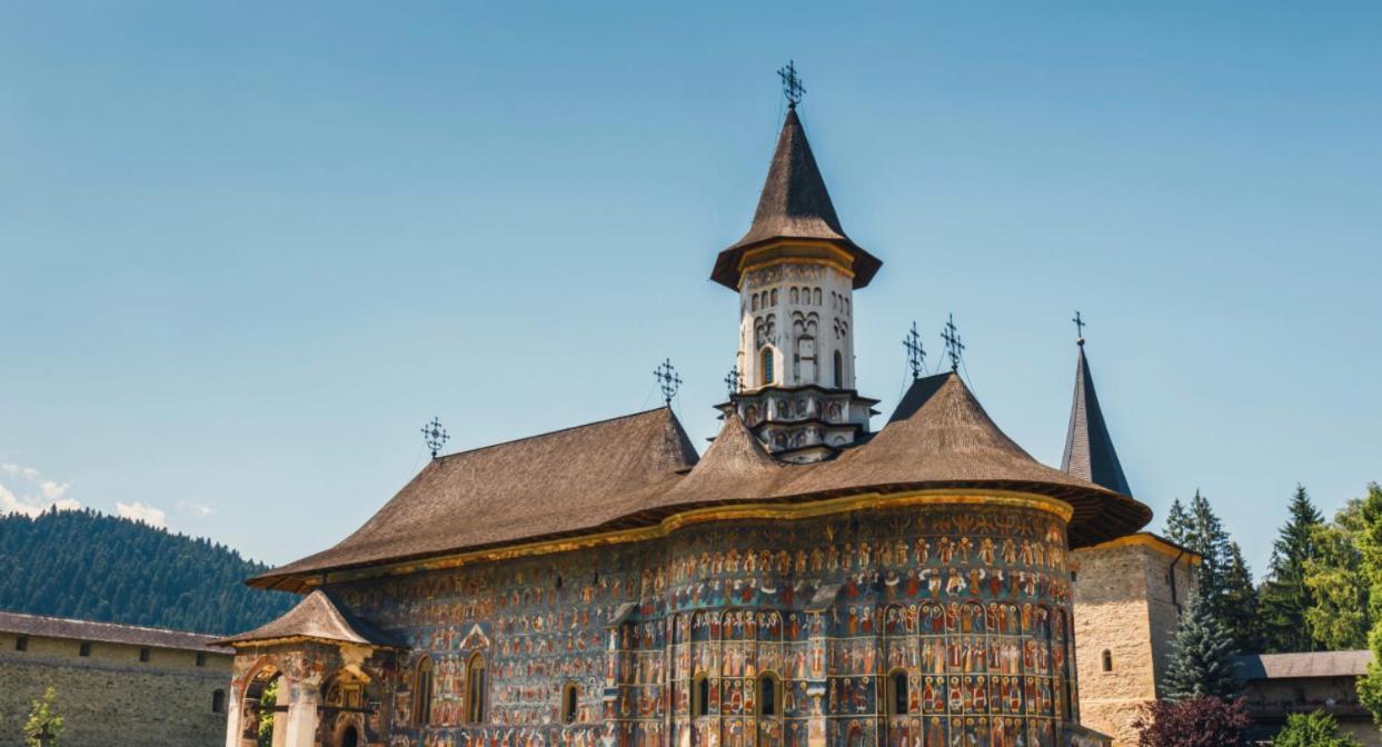 Apartamento Luxury Bucovina Gura Humorului Exterior foto